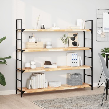 vidaXL Ράφι Κρεμαστό 160x30x4cm Ακατέργαστο Μασίφ Ξύλο Ακακίας 1 τεμ.