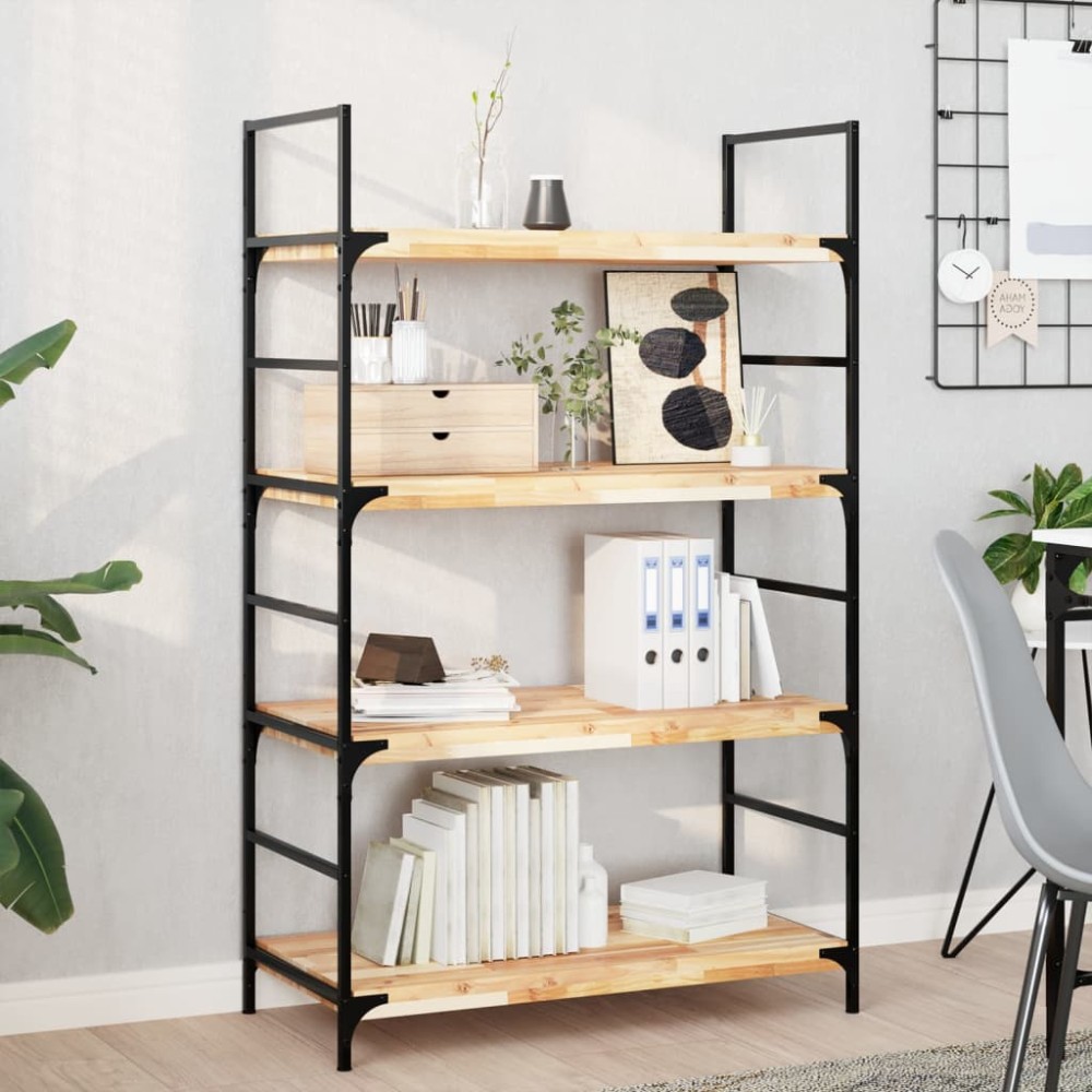 vidaXL Ράφια Κρεμαστά 2 τεμ. 60x40x4cm Ακατέργαστο Μασίφ Ξύλο Ακακίας