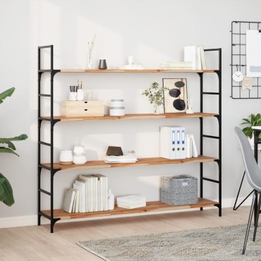 vidaXL Ράφι Κρεμαστό 160x30x2cm Φινίρισμα Λαδιού Μασίφ Ακακία 1 τεμ.