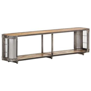 vidaXL Έπιπλο Τηλεόρασης 150x30x40cm από Μασίφ Ξύλο Μάνγκο