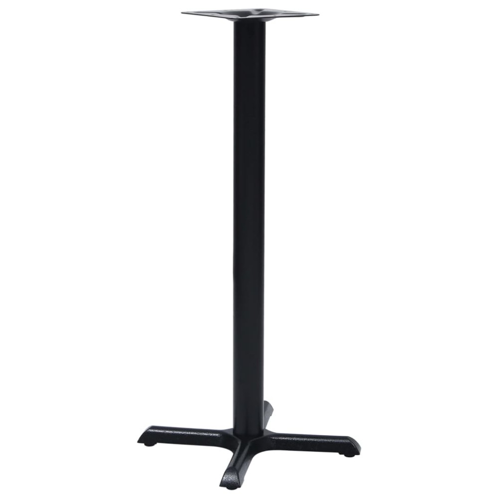 vidaXL Πόδι Τραπεζιού Bistro Μαύρο 56x56x107cm από Χυτοσίδηρο 1 τεμ.