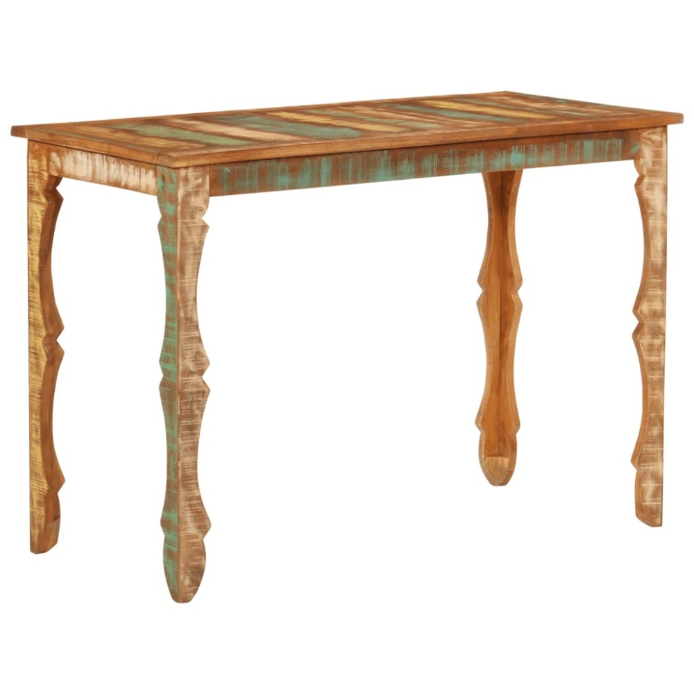 vidaXL Τραπεζαρία 110x52x76cm από Μασίφ Ανακυκλωμένο Ξύλο 1 τεμ.