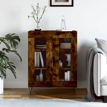 vidaXL Ντουλάπι Καπνιστή Δρυς 69,5x34x90cm Επεξεργασμένο Ξύλο 1 τεμ.