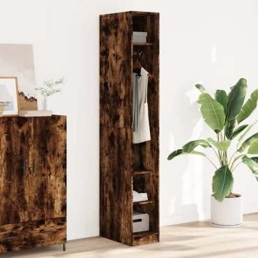 vidaXL Ντουλάπα Καπνιστή Δρυς 30x50x200cm από Επεξεργασμένο Ξύλο 1 τεμ.