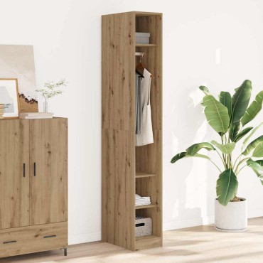 vidaXL Ντουλάπα Αρτισιανή Δρυς 30x50x200cm από Επεξεργασμένο Ξύλο 1 τεμ.