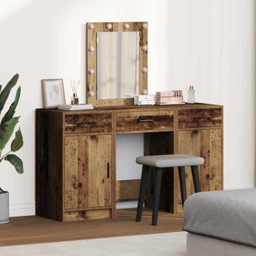 vidaXL Τραπέζι περιποίησης Καφέ 50x41x135cm Επεξεργασμένο Ξύλο