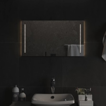 vidaXL Καθρέφτης Μπάνιου με LED 40x70 εκ.