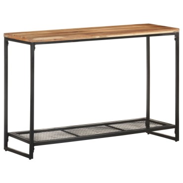 vidaXL Τραπέζι Κονσόλα 110x35x75cm από Μασίφ Ξύλο Ακακίας 1 τεμ.