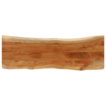 vidaXL Επιφάνεια Τραπεζιού Ορθογώνια 120x40x3,8cm Μασίφ Ξύλο Ακακίας 1 τεμ.