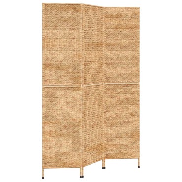 vidaXL Διαχωριστικό Δωματίου με 3 Πάνελ 122x180cm από Υάκινθο Νερού 1 τεμ.
