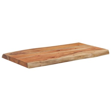 vidaXL Επιφάνεια Τραπεζιού Ορθογώνια 70x40x2,5cm Μασίφ Ξύλο Ακακίας 1 τεμ.