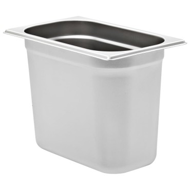 vidaXL Λεκάνες Gastronorm 4 τεμ. GN 1/4 200 χιλ. από Ανοξείδωτο Ατσάλι