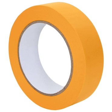 vidaXL Ταινίες Μάσκας για Ζωγράφους 6 pcs Κίτρινο 25mm x 50m Χαρτί