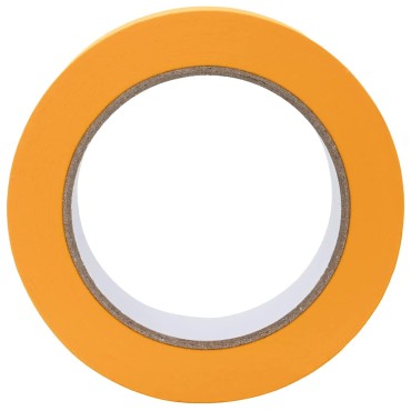 vidaXL Ταινίες Μάσκας για Ζωγράφους 12 pcs Κίτρινο 30mm x 50m Χαρτί