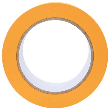 vidaXL Ταινίες Μάσκας για Ζωγράφους 6 pcs Κίτρινο 50mm x 50m Χαρτί