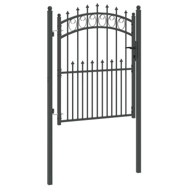 vidaXL Πύλη Φράχτη με Ακίδες EMMEN 150 x 100 cm