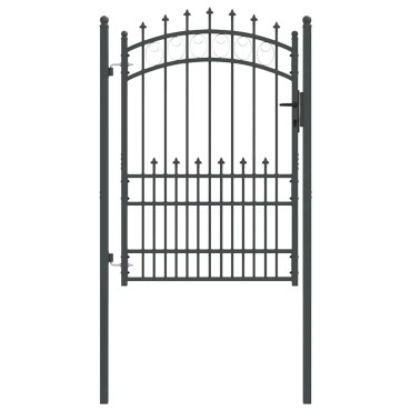 vidaXL Πύλη Φράχτη με Ακίδες EMMEN 170 x 100 εκ.