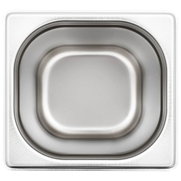 vidaXL Λεκάνες Gastronorm 8 τεμ. GN 1/6 200 χιλ. από Ανοξείδωτο Ατσάλι