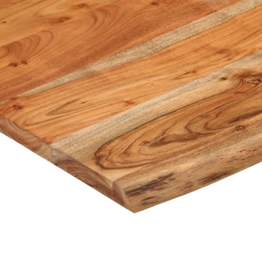 vidaXL Επιφάνεια Γραφείου Τετράγωνη 80x80x3,8cm Μασίφ Ξύλο Ακακίας