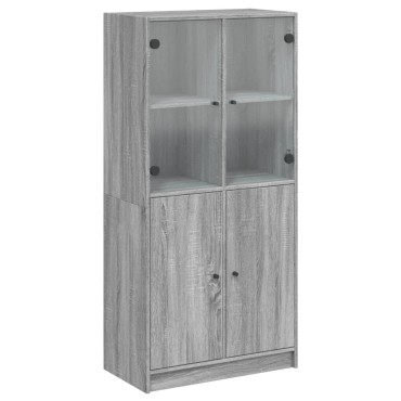vidaXL Ντουλάπα με Πόρτες 68x37x142cm Επεξεργασμένο Ξύλο 1 τεμ.