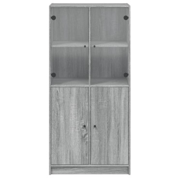 vidaXL Ντουλάπα με Πόρτες 68x37x142cm Επεξεργασμένο Ξύλο 1 τεμ.