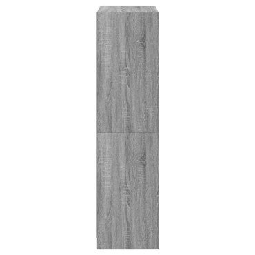 vidaXL Ντουλάπα με Πόρτες 68x37x142cm Επεξεργασμένο Ξύλο 1 τεμ.
