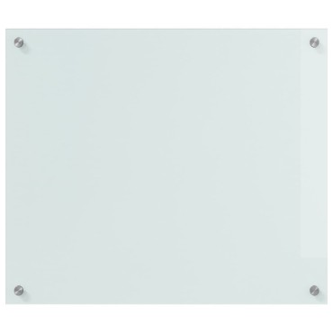 vidaXL Πλάτη κουζίνας 2 τεμ. Λευκό 70 x 60 cm σκληρυμένο γυαλί