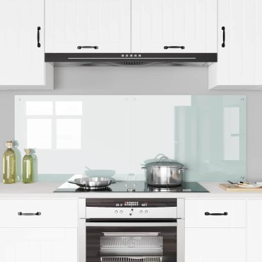 vidaXL Πλάτη κουζίνας 2 τεμ. Λευκό 80 x 60 cm σκληρυμένο γυαλί