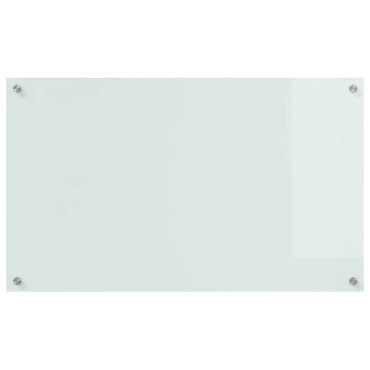 vidaXL Πλάτη κουζίνας 2 τεμ. Λευκό 100 x 60 cm σκληρυμένο γυαλί
