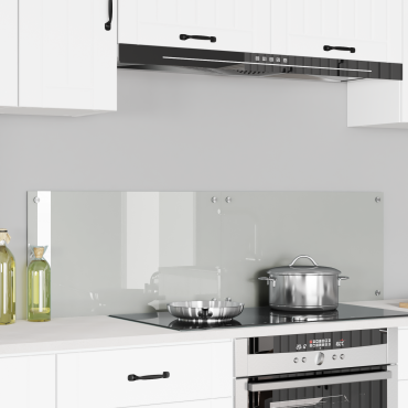 vidaXL Πλάτη κουζίνας 2 τμχ. Διαφανές 70 x 40 cm σκληρυμένο γυαλί