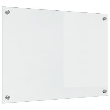 vidaXL Πλάτη κουζίνας 2 τεμ. Διαφανές 70 x 50 cm σκληρυμένο γυαλί