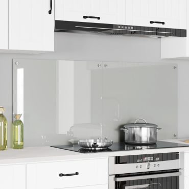 vidaXL Πλάτη κουζίνας 2 τμχ. Διαφανές 70 x 60 cm σκληρυμένο γυαλί