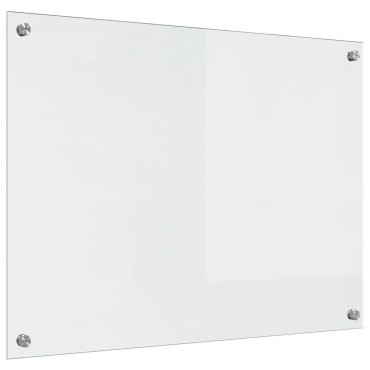 vidaXL Πλάτη κουζίνας 2 τμχ. Διαφανές 80 x 60 cm σκληρυμένο γυαλί