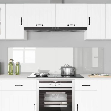 vidaXL Πλάτη κουζίνας 2 τεμ. Διαφανές 90 x 50 cm σκληρυμένο γυαλί