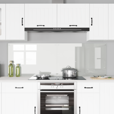 vidaXL Πλάτη κουζίνας 2 τεμ. Διαφανές 90 x 60 cm σκληρυμένο γυαλί