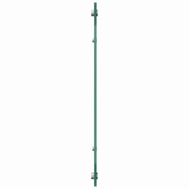 vidaXL Πλάτη κουζίνας 2 τεμ. Διαφανές 90 x 60 cm σκληρυμένο γυαλί