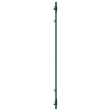 vidaXL Πλάτη κουζίνας 2 τμχ. Μαύρο 80 x 60 cm σκληρυμένο γυαλί