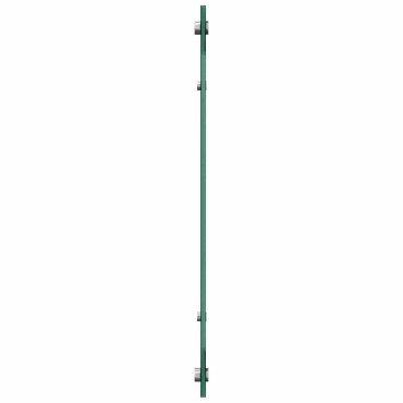 vidaXL Πλάτη κουζίνας 2 τεμ. Μαύρο 90 x 60 cm σκληρυμένο γυαλί