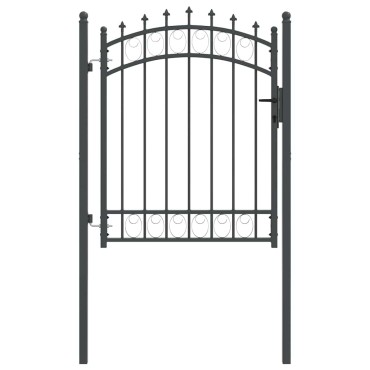 vidaXL Πύλη Φράχτη με Ακίδες EMMEN 150 x 100 cm