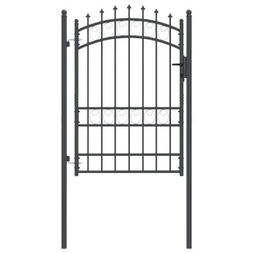 vidaXL Πύλη Φράχτη με Ακίδες EMMEN 170 x 100 εκ.