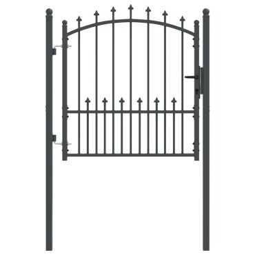 vidaXL Πύλη Φράχτη με Ακίδες EMMEN 100 x 100 cm