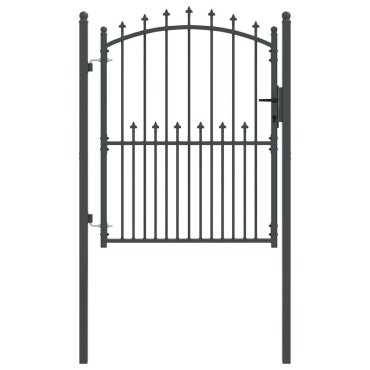 vidaXL Πύλη Φράχτη με Ακίδες EMMEN 150 x 100 cm