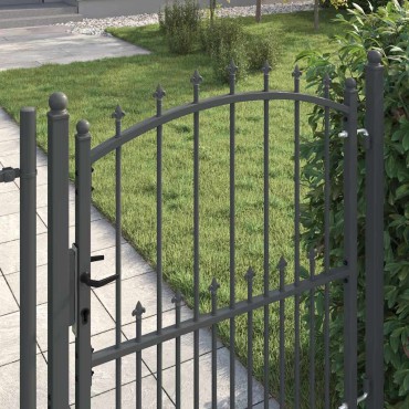 vidaXL Πύλη Φράχτη με Ακίδες EMMEN 150 x 100 cm