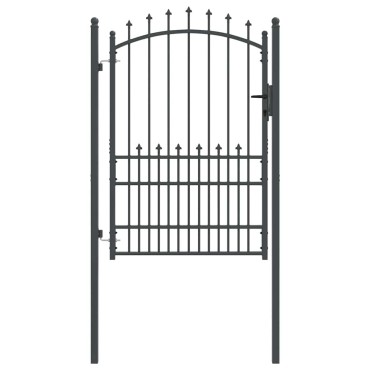 vidaXL Πύλη Φράχτη με Ακίδες EMMEN 170 x 100 εκ.