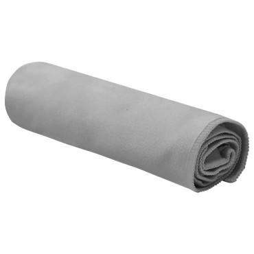 vidaXL Αθλητικές Πετσέτες 2 τμχ. Σκούρο γκρι 50 x 30 cm