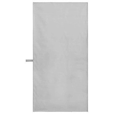 vidaXL Αθλητικές Πετσέτες 2 τμχ. Γκρι 100 x 50 cm