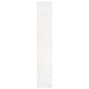 vidaXL Βιβλιοθήκη/Διαχωριστικό Χώρου Λευκή 80x30x167,4cm Μασίφ Πεύκο 1 τεμ.