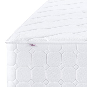 vidaXL Στρώμα με Pocket Springs Μεσαία Σκληρότητα 180x200cm 1 τεμ. - Διπλό