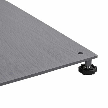 vidaXL Βάση ομπρέλας 52 kg Σκοτεινός γκρι ξύλινος σχεδιασμός Ατσάλι