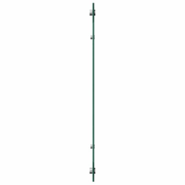 vidaXL Πλάτη κουζίνας 2 τμχ. Ανοιχτό γκρι 100 x 60 cm σκληρυμένο γυαλί